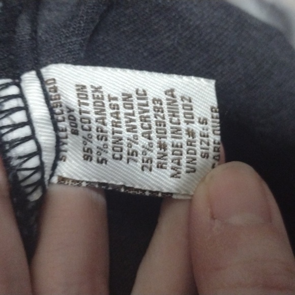 Vintage Havana Grey Denim Jacket With Camo Sleeves size small - Picture 5 of 8